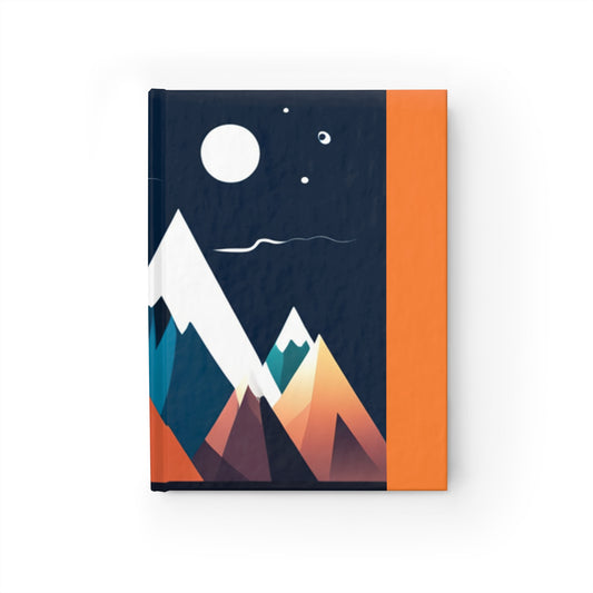Colorful Mountain Journal - Ruled Line