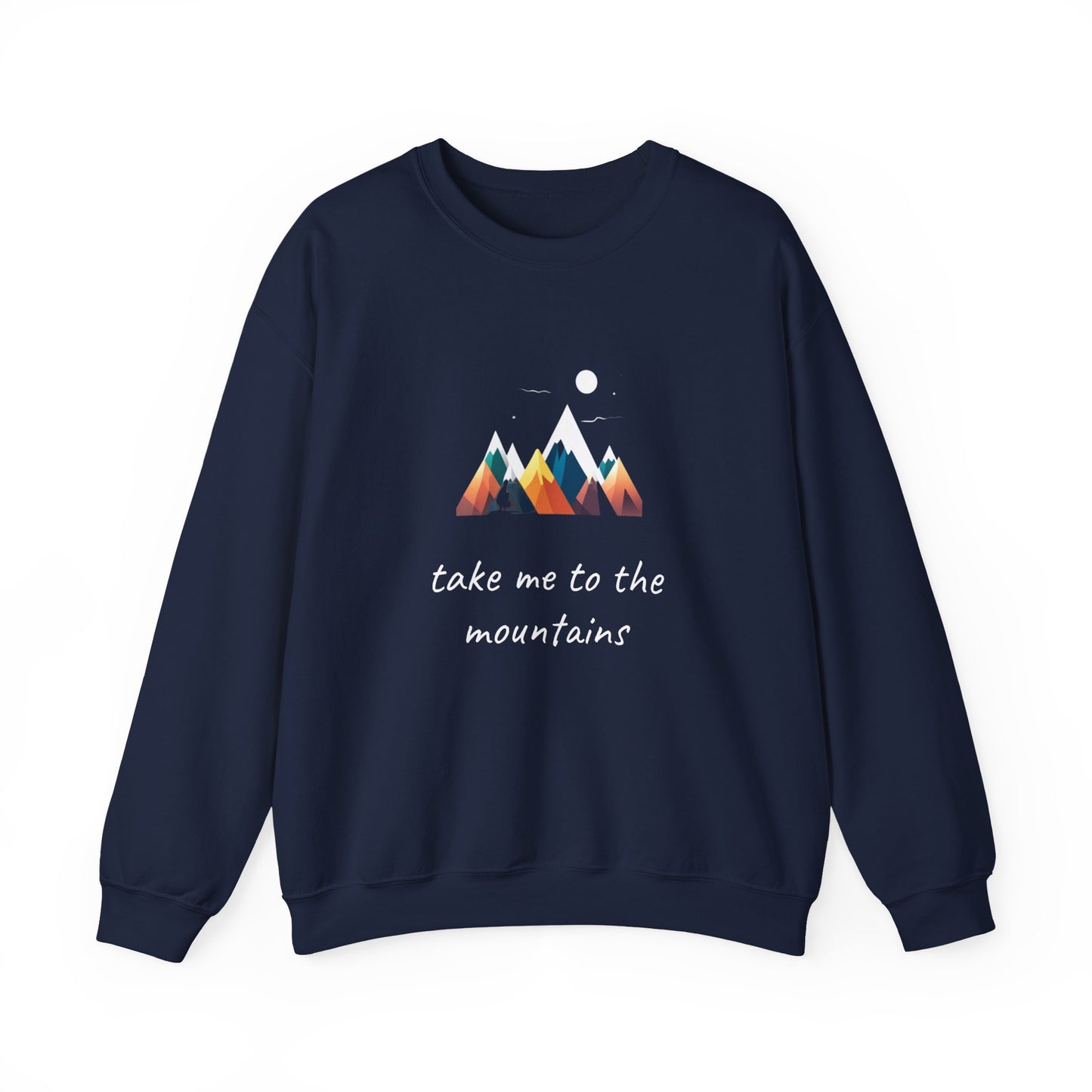 Take me to the Mountains Unisex Heavy Blend™ Crewneck Sweatshirt
