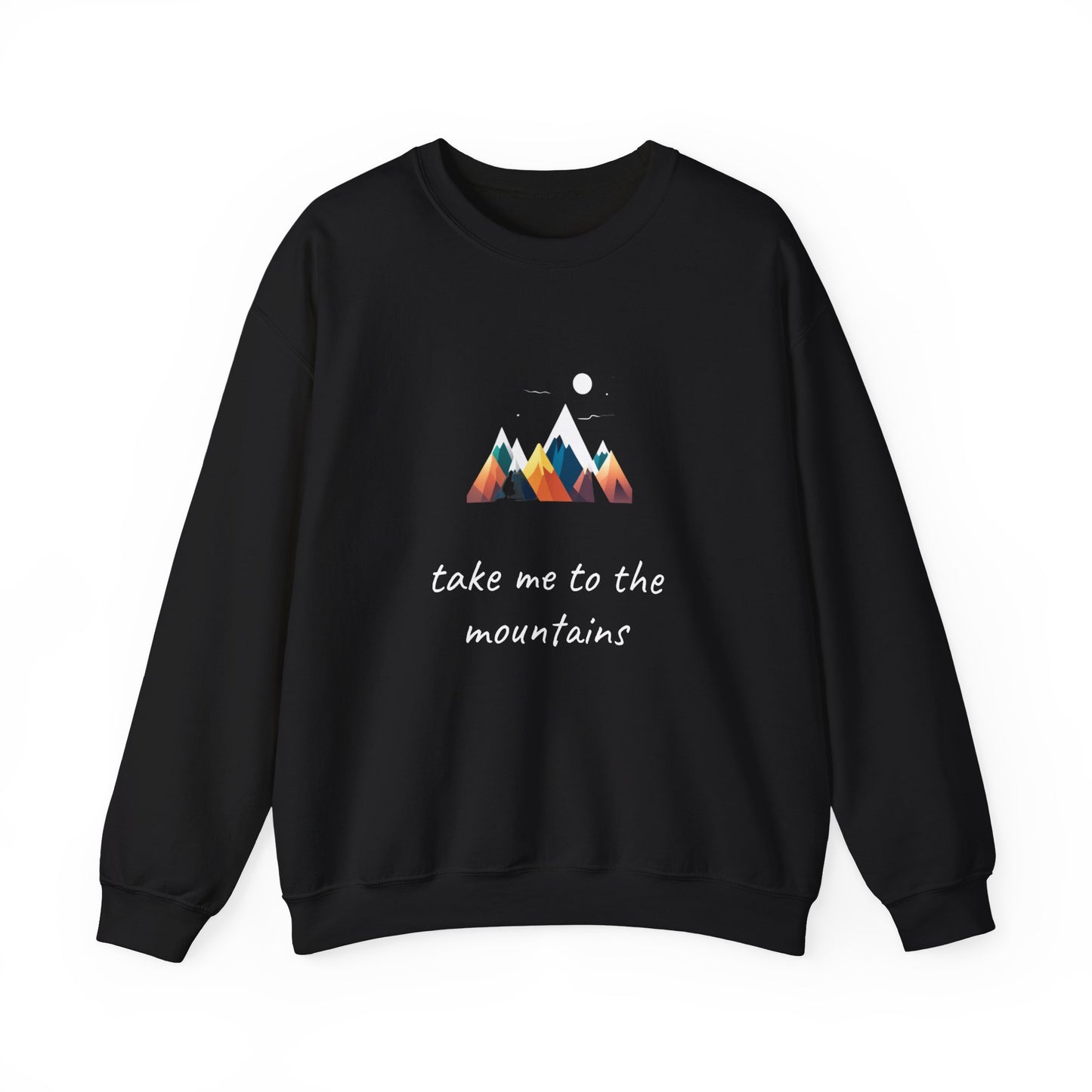 Take me to the Mountains Unisex Heavy Blend™ Crewneck Sweatshirt