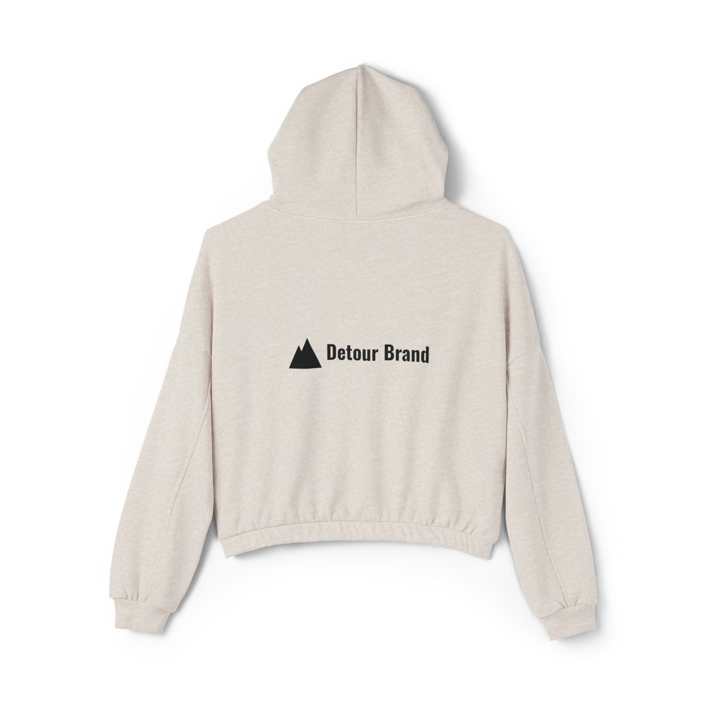 The Mountains are Calling Women's Cinched Bottom Hoodie