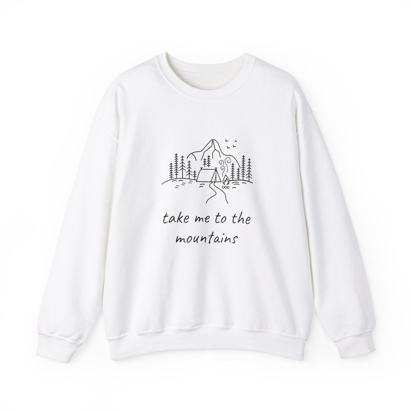 Take me to the Mountains Unisex Heavy Blend™ Crewneck Sweatshirt