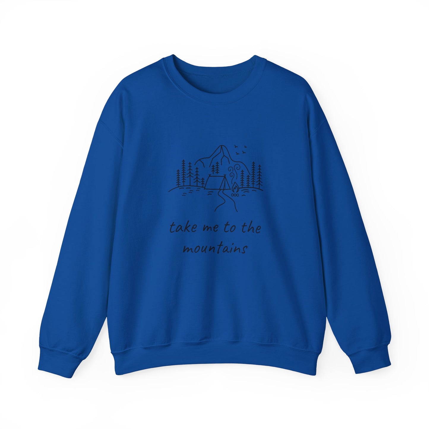 Take me to the Mountains Unisex Heavy Blend™ Crewneck Sweatshirt