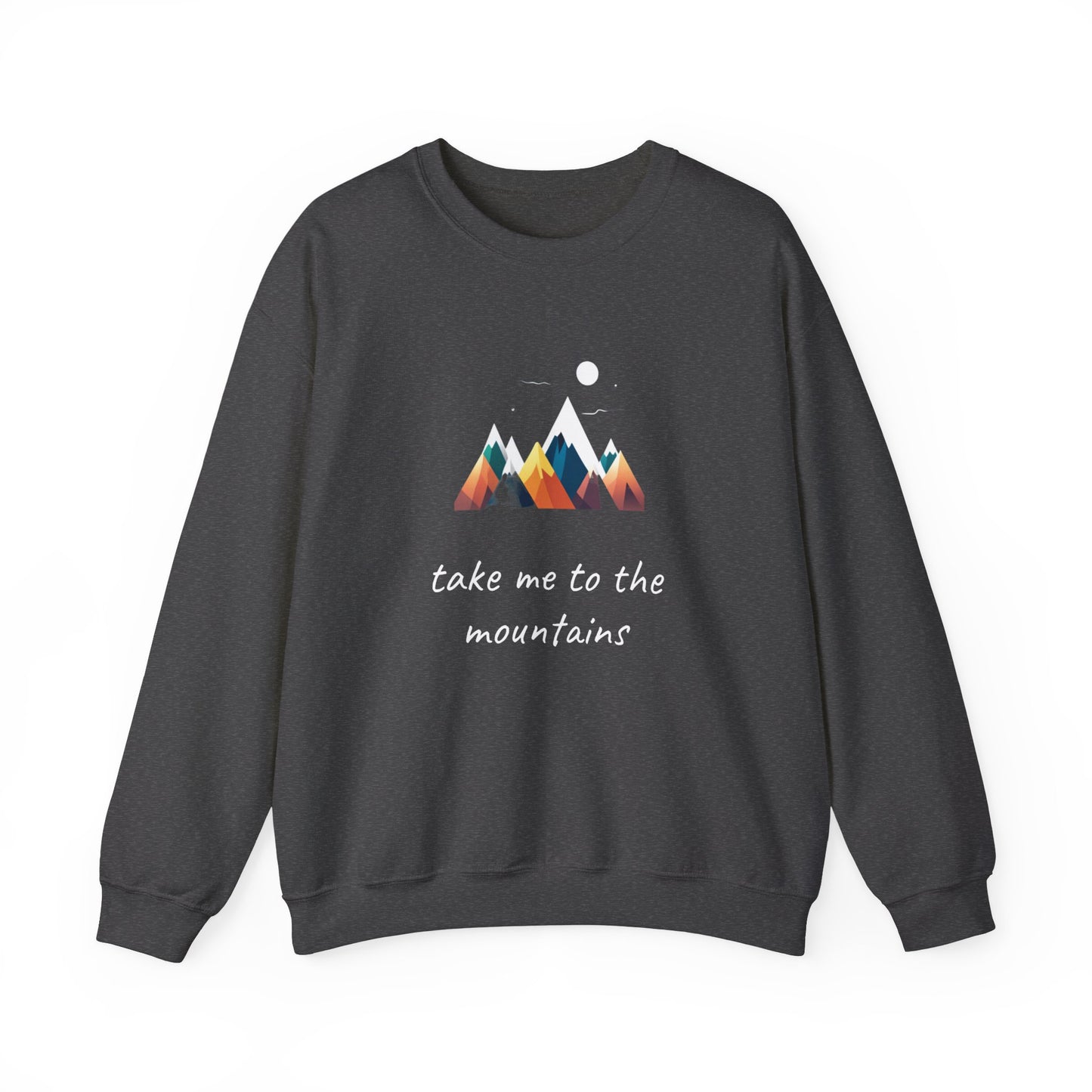 Take me to the Mountains Unisex Heavy Blend™ Crewneck Sweatshirt