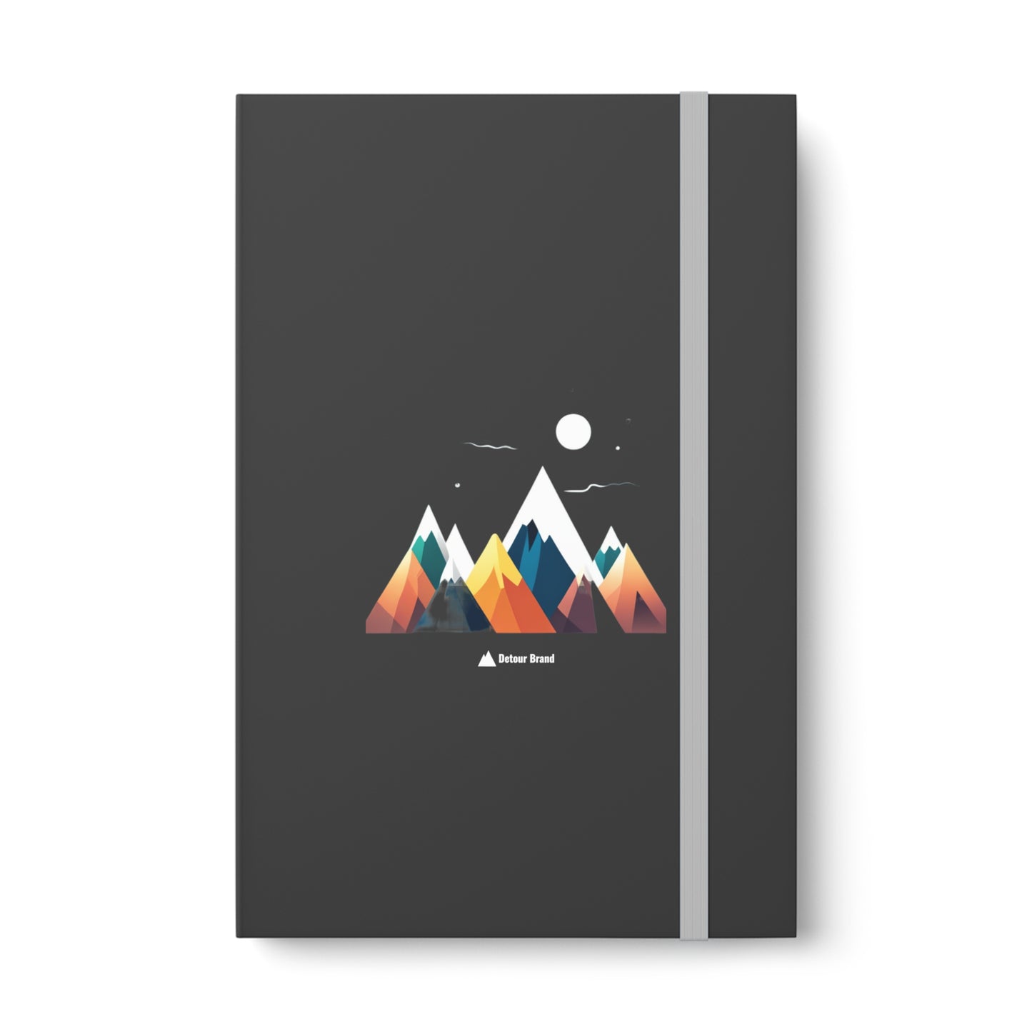 Color Contrast Mountain Notebook - Ruled