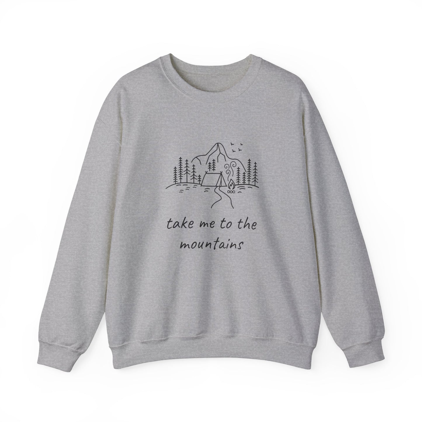 Take me to the Mountains Unisex Heavy Blend™ Crewneck Sweatshirt